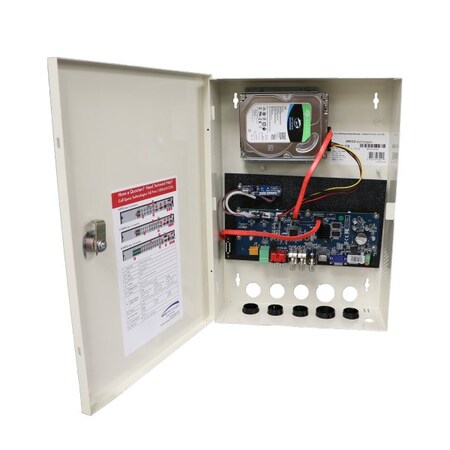 Speco Technologies Wall Mount HRL Series Hybrid Recorder, 6 Channel, 6TB, H6WHRL6TB H6WHRL6TB